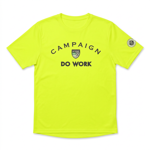 Campaign Do Work High-Vis Yellow Short Sleeve Tee