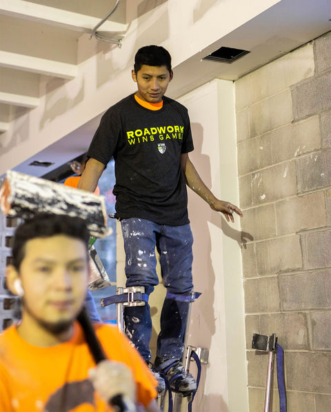 Roadwork Wins Games Black L/S Tee (RW1030)