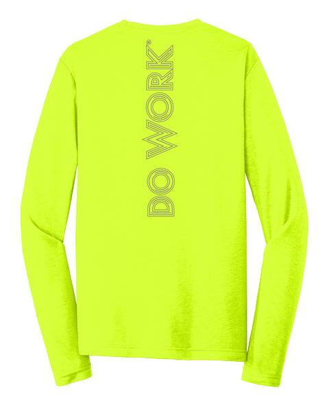 CDW High Vis Yellow L/S Tee (DW1020)